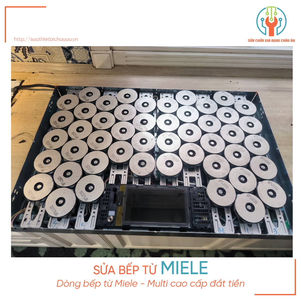 Địa chỉ sửa bếp từ Miele uy tín chuyên nghiệp tại HN & HCM