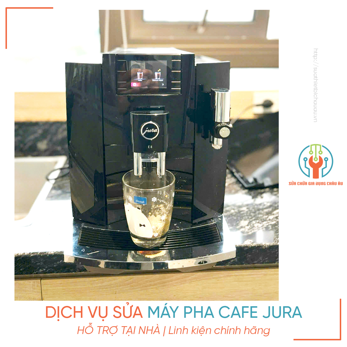 Địa chỉ sửa máy pha cafe Jura uy tín | Hỗ trợ tại nhà & văn phòng 24/7