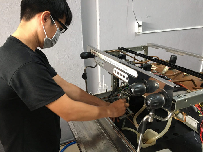 Dịch Vụ Bếp đảm bảo sẽ mang đến dịch vụ sửa chữa máy pha cà phê (cafe) Welhome chất lượng