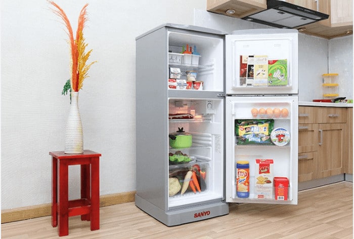 Tủ lạnh Sanyo thiết bị không thể thiếu trong không gian bếp nhà bạn