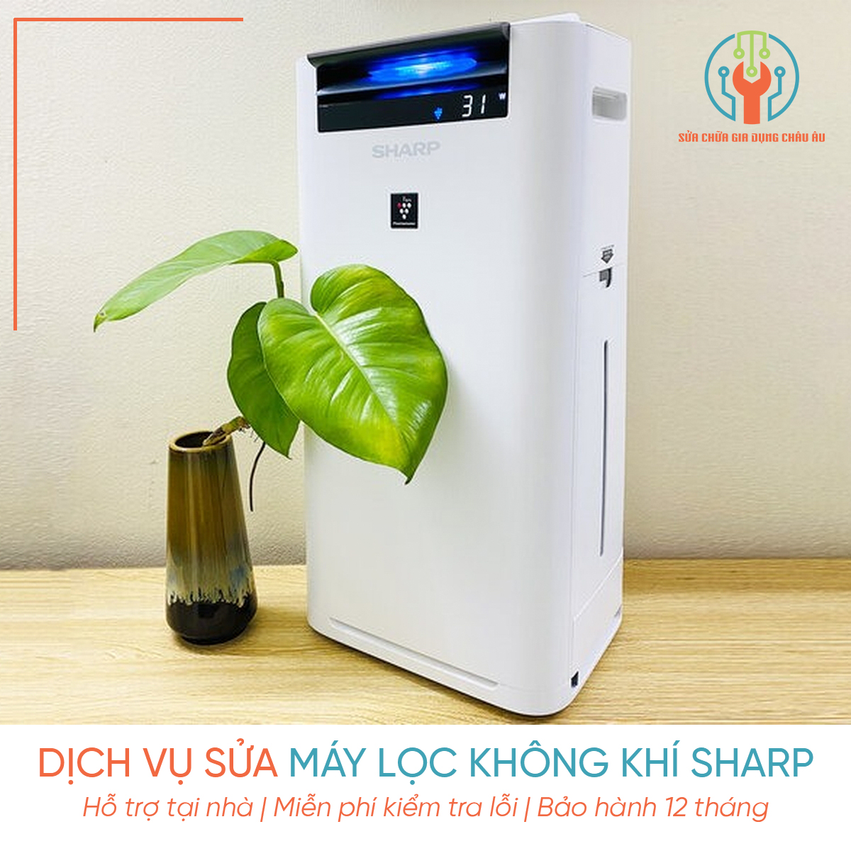 DỊCH VỤ SỬA MÁY LỌC KHÔNG KHÍ SHARP tại nhà | Miễn phí kiểm tra lỗi | Cam kết giá rẻ nhất | Linh kiện chính hãng.