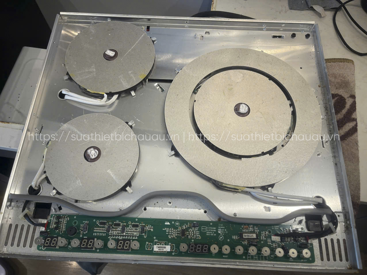 Các bước sửa bếp từ ABBAKA cơ bản