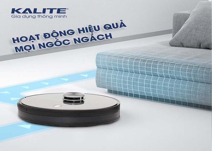 Robot hút bụi Kalite KVC2171 tích hợp nhiều ưu điểm vượt trội
