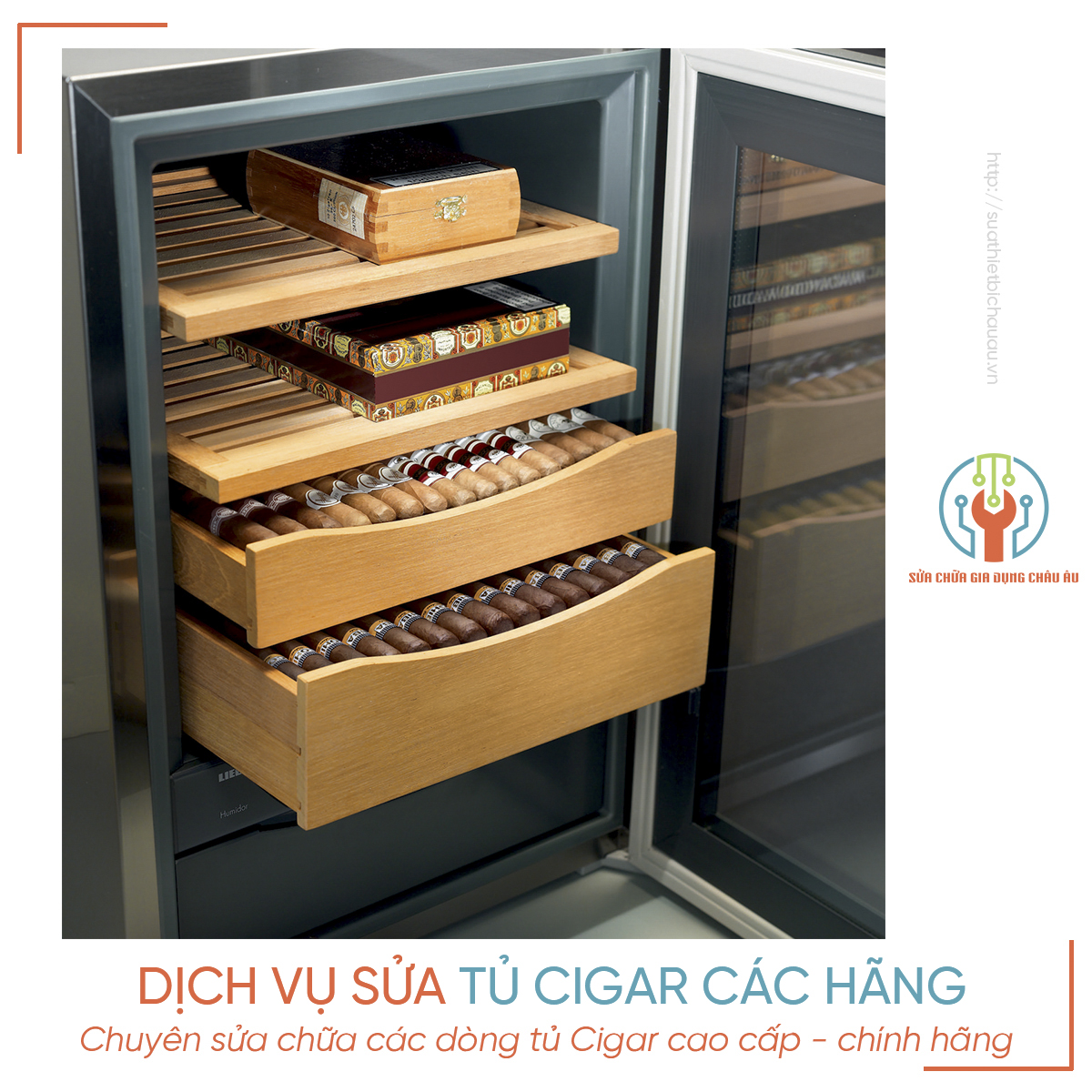 Tủ Cigar giữ cho cigar luôn đạt chất lượng tối ưu