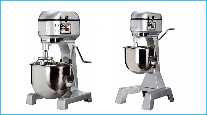 Máy trộn bột Tinso TS-201 có gam màu ghi sang trọng