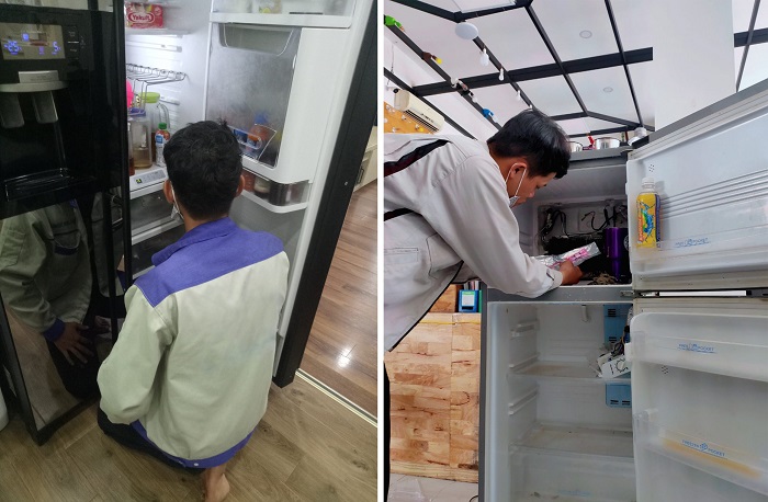Dịch vụ sửa tủ lạnh Quận 2 tại khu dân cư Bình An