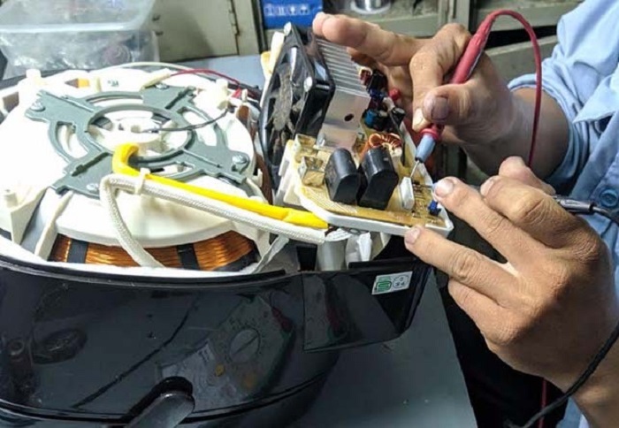 Sửa chữa nồi cơm điện cao tần Hawonkoo lỗi không vào điện