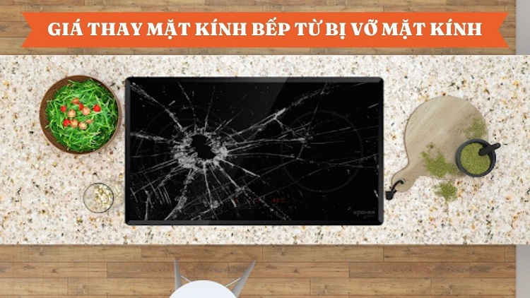 Dịch vụ thay mặt kính bếp từ đang được tin tưởng tại trung tâm Sửa Thiết Bị Châu Âu