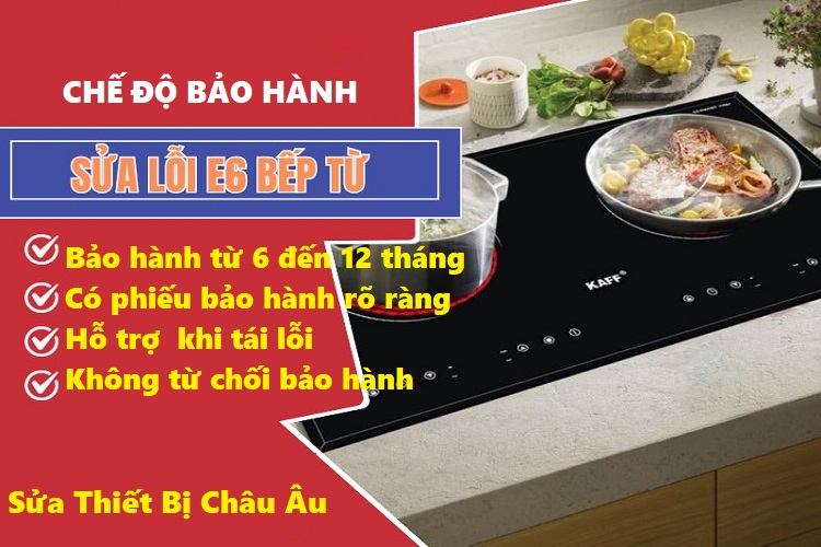  Quy trình kỹ thuật bài bản và minh bạch khi xử lý lỗi E6