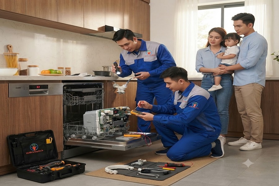 Kỹ thuật viên giỏi khắc phục mọi sự cố hỏng hóc nhanh chóng