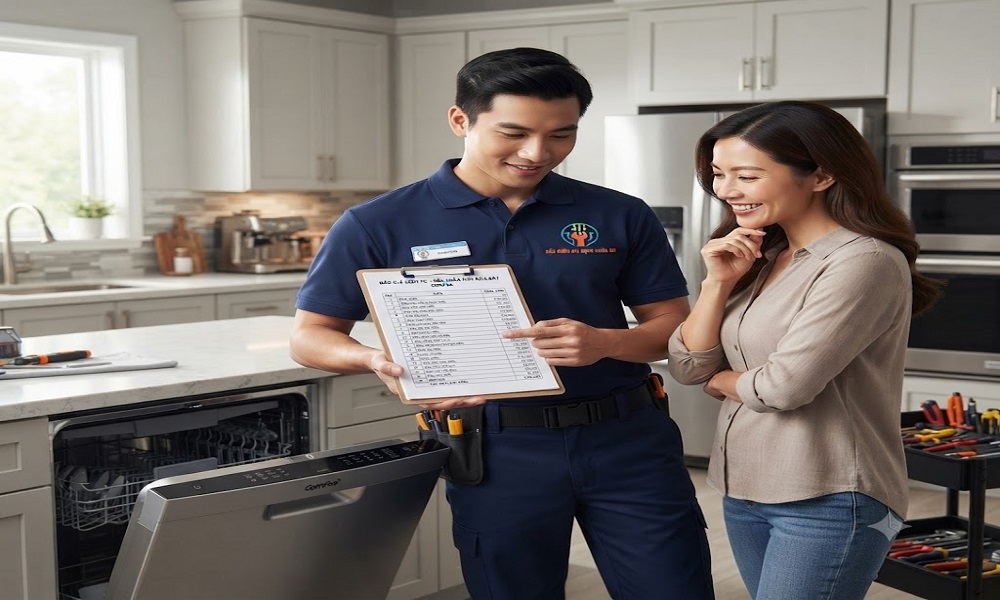 Khách hàng được theo dõi quá trình sửa chữa của kỹ thuật viên ngay tại nhà