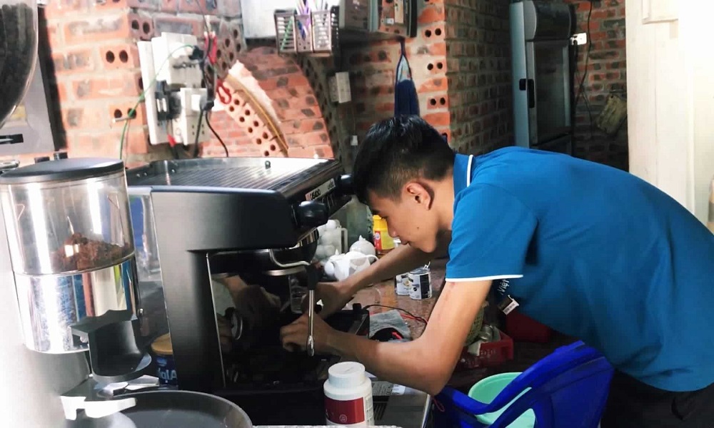 Dịch vụ Sửa máy pha cafe Quận 3 uy tín, chuyên nghiệp. Bảng giá sửa chữa 2026
