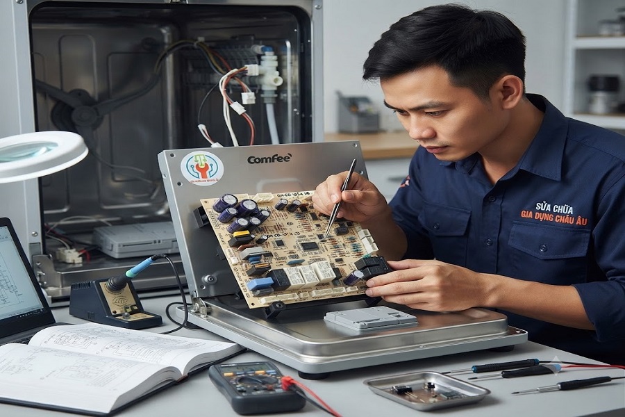 Dịch vụ sửa máy rửa chén ComFee chuyên nghiệp tận nhà, có mặt sau 30 phút
