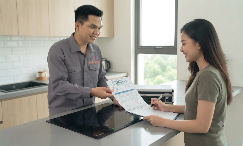 Khách hàng được xem trước báo giá và ký thỏa thuận dịch vụ