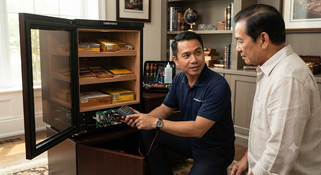 Tất cả các tủ bảo quản xì gà Lubinski hiện hành đều được nhận sửa chữa tận nơi
